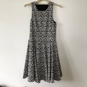 Tibi leopard dress
